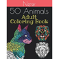 new 50 animals coloring book: An Adult Coloring Book with Lions, Elephants, Owls, Horses, Dogs, Cats, and Many More 100 pages!! - Paperback