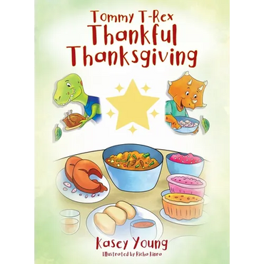 Tommy T-Rex Thankful Thanksgiving - Hardcover