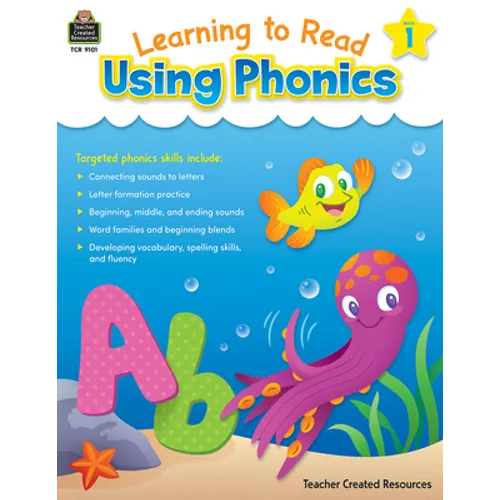Learning to Read Using Phonics (Book 1) - Paperback