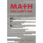 Math You Can't Use: Patents, Copyright, and Software - Paperback