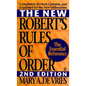 The New Robert's Rules of Order: Completely Revised, Updated, and Expanded for the New Millennium - Mass Market Paperbound