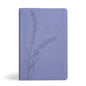 KJV Personal Size Giant Print Bible, Lavender Leathertouch, Indexed - Imitation Leather