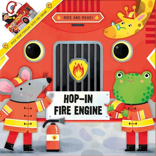 Hop-In Fire Engine - Board Book