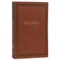 NKJV, Holy Bible, Soft Touch Edition, Imitation Leather, Brown, Comfort Print - Imitation Leather
