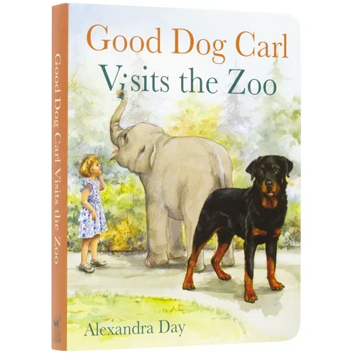 Good Dog Carl Visits the Zoo Board Book - Board Book