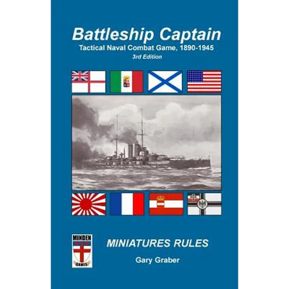 Battleship Captain: Tactical Naval Combat Game, 1890-1945 - Paperback
