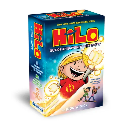 Hilo: Out-Of-This-World Boxed Set: (A Graphic Novel Boxed Set) - Hardcover