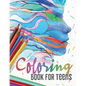 Teens Flower Colouring Book - Paperback