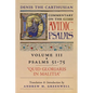 Quid Gloriaris Militia (Denis the Carthusian's Commentary on the Psalms): Vol. 3 (Psalms 51-75) - Paperback