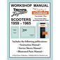 BSA Sunbeam & Triumph Tigress Scooter 1959-1965 Workshop Manual - Paperback