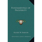 Fundamentals of Prosperity - Hardcover