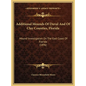 Additional Mounds Of Duval And Of Clay Counties, Florida: Mound Investigation On The East Coast Of Florida (1896) - Hardcover
