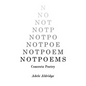 Notpoems: Concrete Poetry - Paperback
