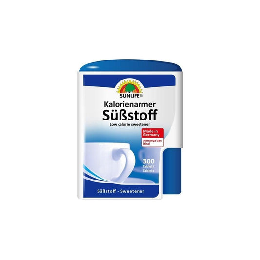 Sunlife Sugar Substitute Tablets - Calorie-Free Sweetener, 300 Effervescent Tablets for Diets, Low-Calorie Sweetening Solution