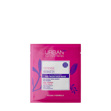 Urban Care Intense Keratin Hair Care Mask - Repair & Nourish Damaged Hair, Vegan & Paraben-Free
