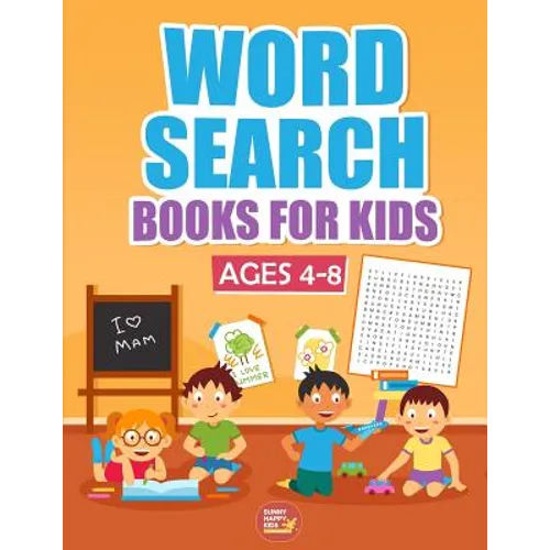 Word Search Books For Kids Ages 4-8: 1000+ Words Of Fun And Challenging Large Print Puzzles That Your Kids Would Enjoy, Made specifically for Kids 4-5 - Paperback
