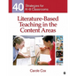 Literature-Based Teaching in the Content Areas: 40 Strategies for K-8 Classrooms - Paperback