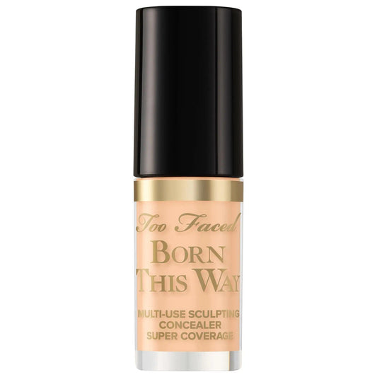 Too Faced Born This Way Super Coverage Multi-Use Concealer - Full Coverage, Hydrating, Vegan & Cruelty-Free