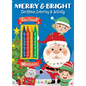 Merry & Bright! Christmas Coloring - Paperback