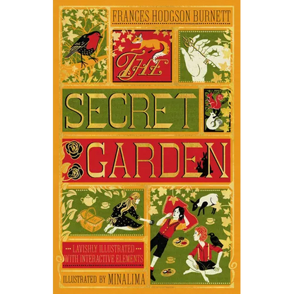 The Secret Garden (Minalima Edition) (Illustrated with Interactive Elements) - Hardcover