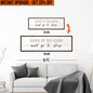 Upgrade Your 12x36 Inches 'Give It To God And Go To Sleep Sign VII' (Style 1) Canvas To 16x48 Inches