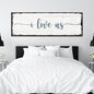 I Love Us Sign