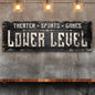 Lower Level Sign