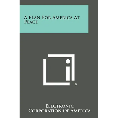 A Plan for America at Peace - Paperback