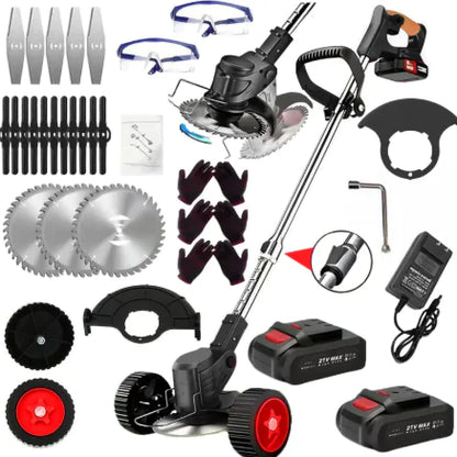 21V Cordless Electric Weed Trimmer