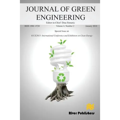 Journal of Green Engineering Volume 4, No. 2 - Paperback