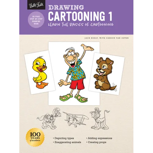 Drawing: Cartooning 1: Learn the Basics of Cartooning - Paperback