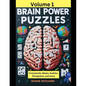 Brain Power Puzzles 1: An Activity Book of Word Searches, Sudoku, Math Puzzles, Anagrams, Scrambled Words, Crosswords, Cryptograms, and More - Paperback