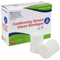 Dynarex Stretch Gauze Bandage Roll, 12ea/bx 8bxs/cs (96 Count)