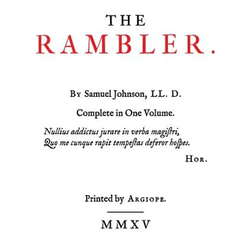 The Rambler - Paperback