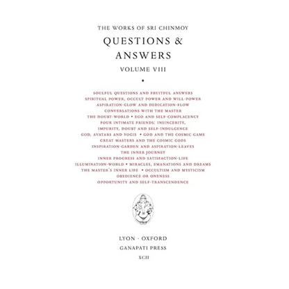 Sri Chinmoy: Answers VIII - Hardcover
