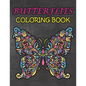 Butterflies Coloring Book: Best Gift on Birthday Anniversary and Festival for Adults Men and Women - Amazing Stress Relieving Mandala Design Butt - Paperback