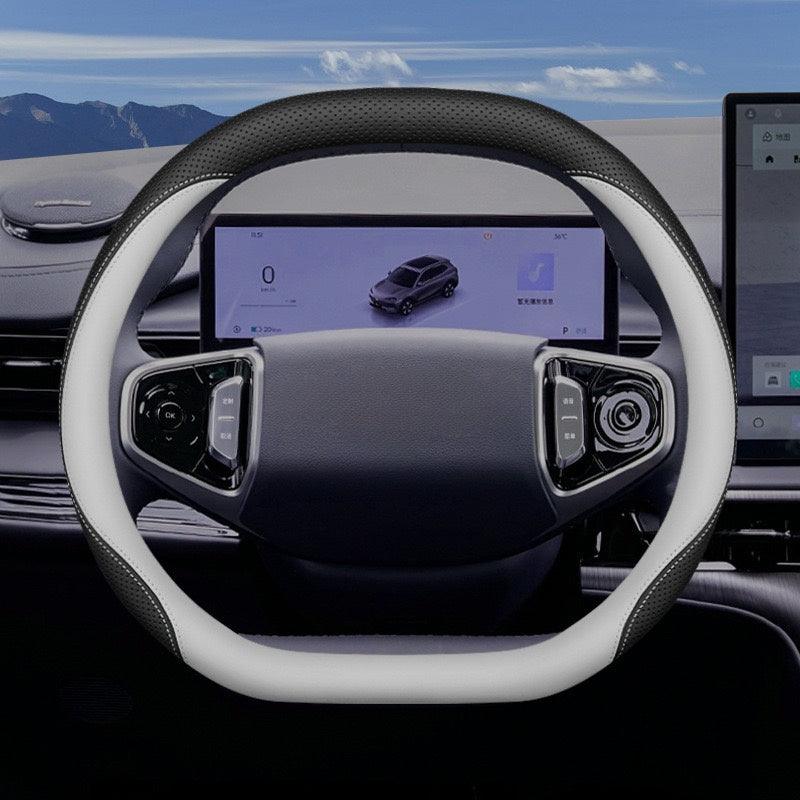 Nappa Leather Steering Wheel Cover for Geely EX5/Geely Starray EM-i