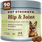 Natural Dog Company Hip & Joint Chews & Liquid Formula for Senior Dogs 90 Ct