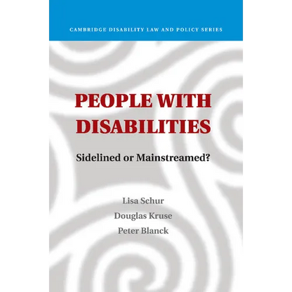 People with Disabilities - Paperback