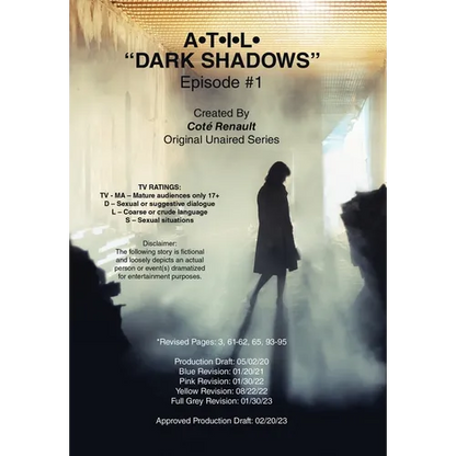 A-T-I-L- "Dark Shadows" Episode #1. - Hardcover