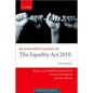 Blackstone's Guide to the Equality ACT 2010 - Paperback