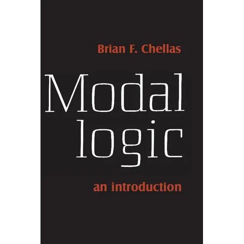 Modal Logic: An Introduction - Paperback