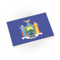New York State Flag - Custom Printed - Made Using a LEGO® Tile