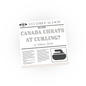 Newspaper - Canada Cheats at Curling? in Milan 2026  -  Custom Printed On a LEGO® Tile