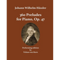360 Preludes, Op. 47 - Paperback