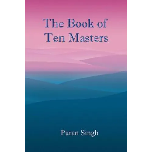 The Book of Ten Masters - Paperback