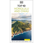DK Top 10 Honolulu and O'Ahu: Top 10 Lists for Your Perfect Trip, Plus an All-Weather Folded Map - Paperback