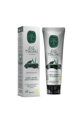 EyŸp Sabri Tuncer Natural Bamboo Charcoal Toothpaste 90ml - Organic Whitening Oral Care