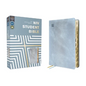 Niv, Student Bible, Leathersoft, Teal, Thumb Indexed, Comfort Print - Imitation Leather
