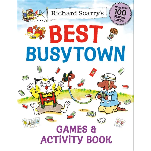 Richard Scarry's Best Busytown Games & Activity Book - Paperback